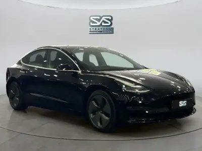 Used Tesla Model 3 Long Range AWD 366 kW (498 HP) 2020 Black Sedan