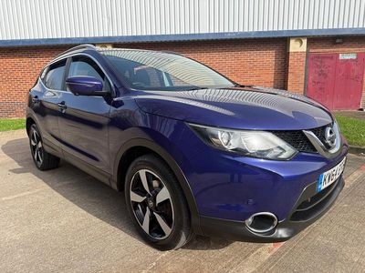 Used Nissan Qashqai N-TEC 110 HP (80 kW) 2015 Blue SUV