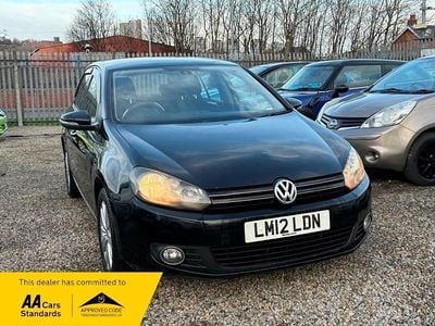 Used VW Golf VII Match 105 HP (77 kW) 2012 Black Hatchback
