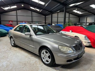 used Mercedes S320 S Class 3.2TDCDI Saloon 4d 3222cc auto ONE DRIVER FROM NEW