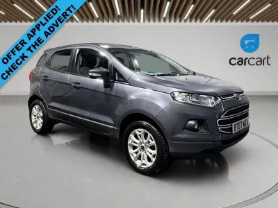 Used Ford Ecosport Zetec 125 HP (91 kW) 2017 Grey SUV