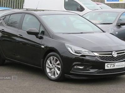 Used Vauxhall Astra 110 HP (80 kW) 2018 Black Hatchback