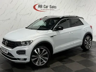 Used VW T-Roc R-line 115 HP (84 kW) 2019 Silver SUV