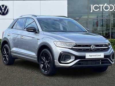 Silver Used 2023 VW T-Roc R-line SUV | £27,469 (Fair price)