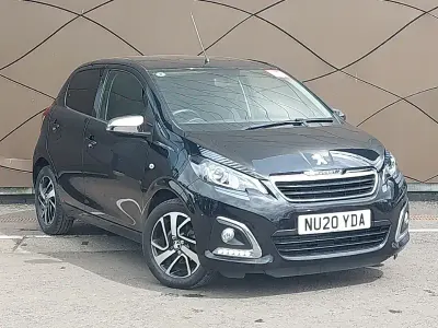 Used Peugeot 108 Active 72 HP (52 kW) 2020 Black Hatchback