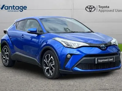 Used Toyota C-HR Design 122 HP (89 kW) 2021 Blue SUV