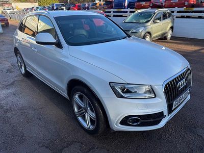 White Used 2014 Audi Q5 S-line plus SUV | £8,990 (A bit pricey)