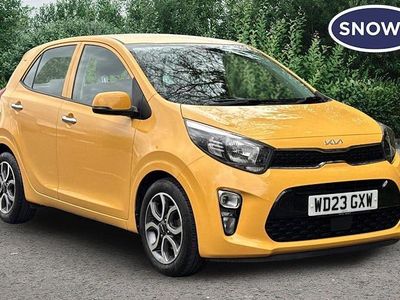 Used Kia Picanto 67 HP (49 kW) 2023 Yellow Hatchback