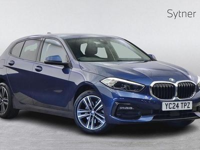 Used BMW 118 Sport Line 134 HP (98 kW) 2024 Blue Hatchback