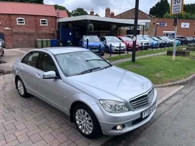 Used Mercedes C180 Elegance 156 HP (114 kW) 2009 Silver Sedan