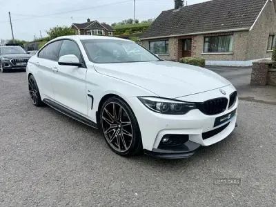 Begagnad BMW 420 M Sport 2018 Vit Sportkupé