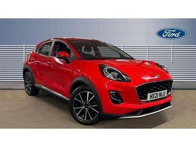 Red Used 2021 Ford Puma Titanium SUV | £12,311 (Good price)