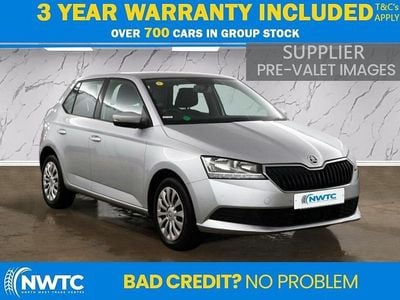 Used Skoda Fabia 75 HP (55 kW) 2019 Silver Hatchback