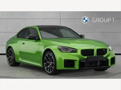 Ny BMW M2 Comfort Edition 472 HK (347 kW) 2026 Grön Sportkupé
