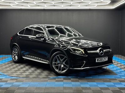 Black Used 2018 Mercedes GLC220 AMG line Coupe | £18,990 (Good price)