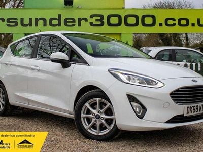 Used Ford Fiesta Zetec 100 HP (73 kW) 2018 White Hatchback