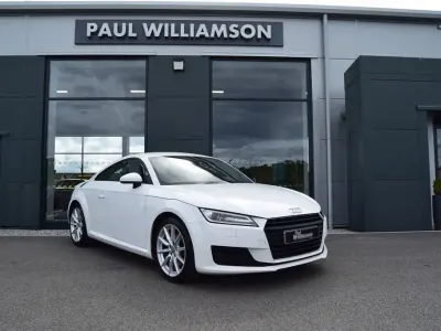 Used Audi TT Sport 184 HP (135 kW) 2016 White Coupe