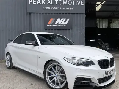 Begagnad BMW M240 M Sport 2016 Vit Sportkupé