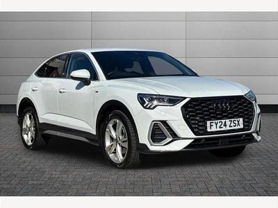 Glacier white Used 2024 Audi Q3 S-Line SUV | £30,750 (Fair price)