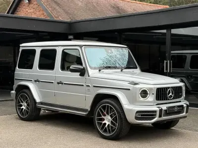 Used Mercedes G63 AMG 585 HP (430 kW) 2018 Silver SUV