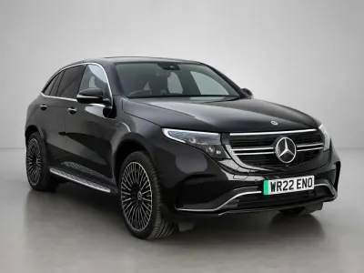 Used Mercedes EQC400 AMG Line Premium 300 kW (408 HP) 2022 Black SUV