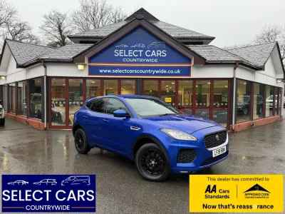 Używany Jaguar E-Pace R-Dynamic 150 KM (110 kW) 2019 Niebieski SUV