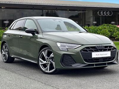 Used Audi A3 Black Edition 147 HP (108 kW) 2025 Green Hatchback