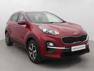 Used Kia Sportage 136 HP (100 kW) 2021 Red SUV