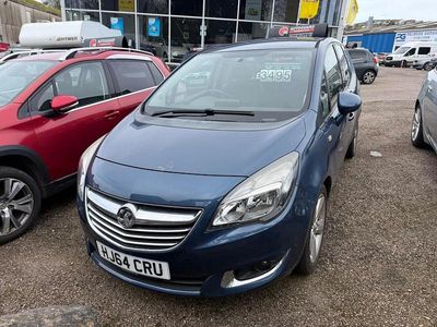 Used Vauxhall Meriva S 2014 Blue MPV