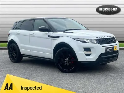 Used Land Rover Range Rover evoque Dynamic 187 HP (137 kW) 2014 White SUV