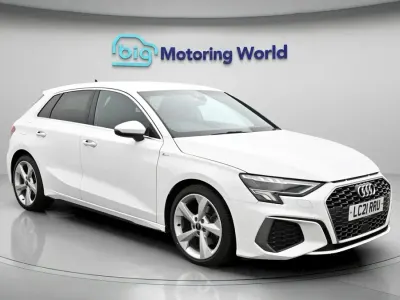 Usado Audi A3 Sportback S-Line 2021 Branco Citadino