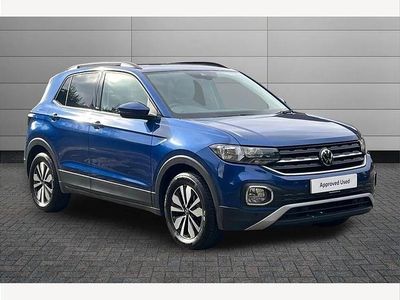 Used VW T-Cross Move 110 HP (80 kW) 2023 Blue SUV