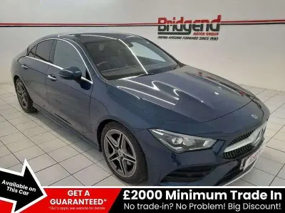 Used Mercedes CLA180 AMG Line Premium 136 HP (100 kW) 2020 Blue Sedan