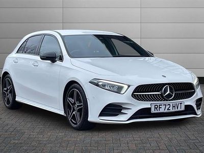 Used Mercedes A180 AMG Line Premium 136 HP (100 kW) 2023 Polar white Hatchback