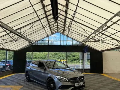 Used Mercedes CLA220 AMG line 2018 Grey Coupe