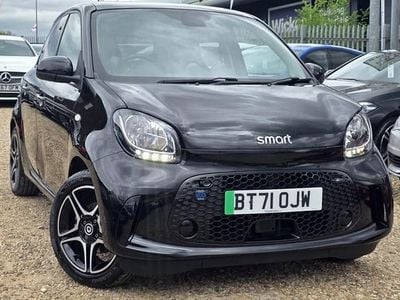 Used Smart ForFour Electric Drive Premium 60 kW (82 HP) 2021 Black Hatchback