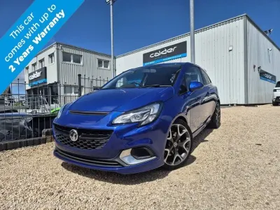 Used Vauxhall Corsa 205 HP (150 kW) 2016 Blue Hatchback