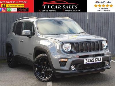 Grey Used 2019 Jeep Renegade Night Eagle SUV | £9,995 (Fair price)