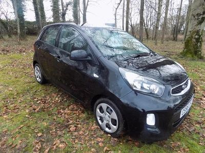 Used Kia Picanto 66 HP (48 kW) 2016 Black Hatchback