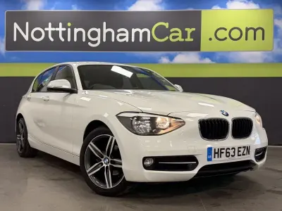 Used BMW 118 Sport Line 143 HP (105 kW) 2013 White Hatchback