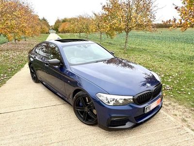 Blue Used 2017 BMW 540 M Sport Sedan | £24,850 (Expensive)