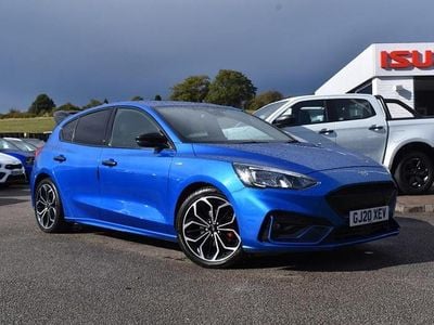 Used Ford Focus ST-Line X 120 HP (88 kW) 2020 Blue Hatchback