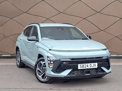 Used Hyundai Kona N Line 120 HP (88 kW) 2024 Green SUV