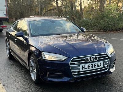 Used Audi A5 Sportback Sport 190 HP (139 kW) 2019 Blue Hatchback