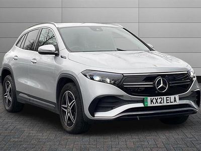 Begagnad Mercedes EQA250 AMG line 139 kW (190 HK) 2021 Silver SUV