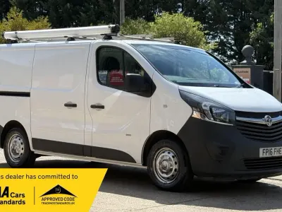 Used Vauxhall Vivaro S 2016 White
