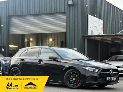 Used Mercedes A180 116 HP (85 kW) 2018 Black Hatchback