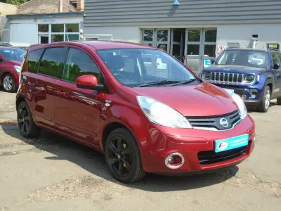 Used Nissan Note N-TEC 2012 Red Hatchback