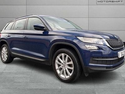 Used Skoda Kodiaq SE 125 HP (91 kW) 2017 Blue SUV