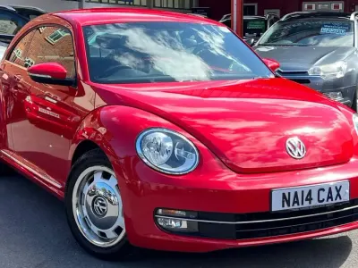 Used VW Beetle Design 2014 Red Hatchback